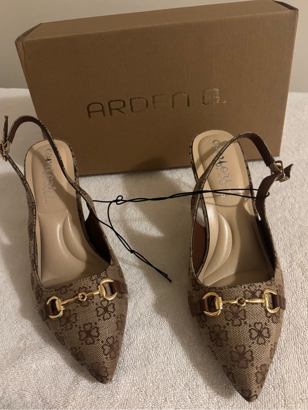 ArdenB sling back Pointed toe heels - Picture 4 of 6